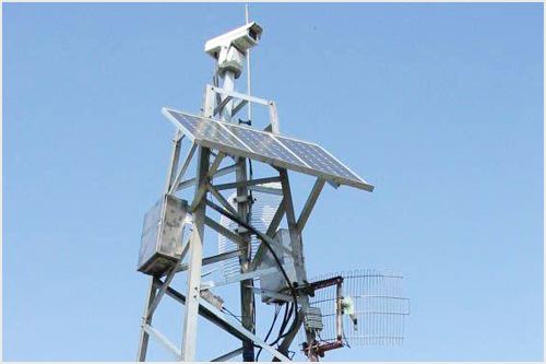 這個小鎮實現高空瞭望監控全覆蓋守護群眾安全