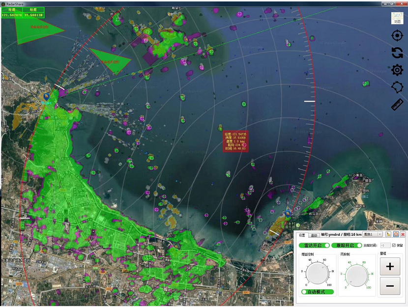邊海防近海船舶監控管理全天候遠距離晝夜監測系統雷達光電AIS綜合監控系統