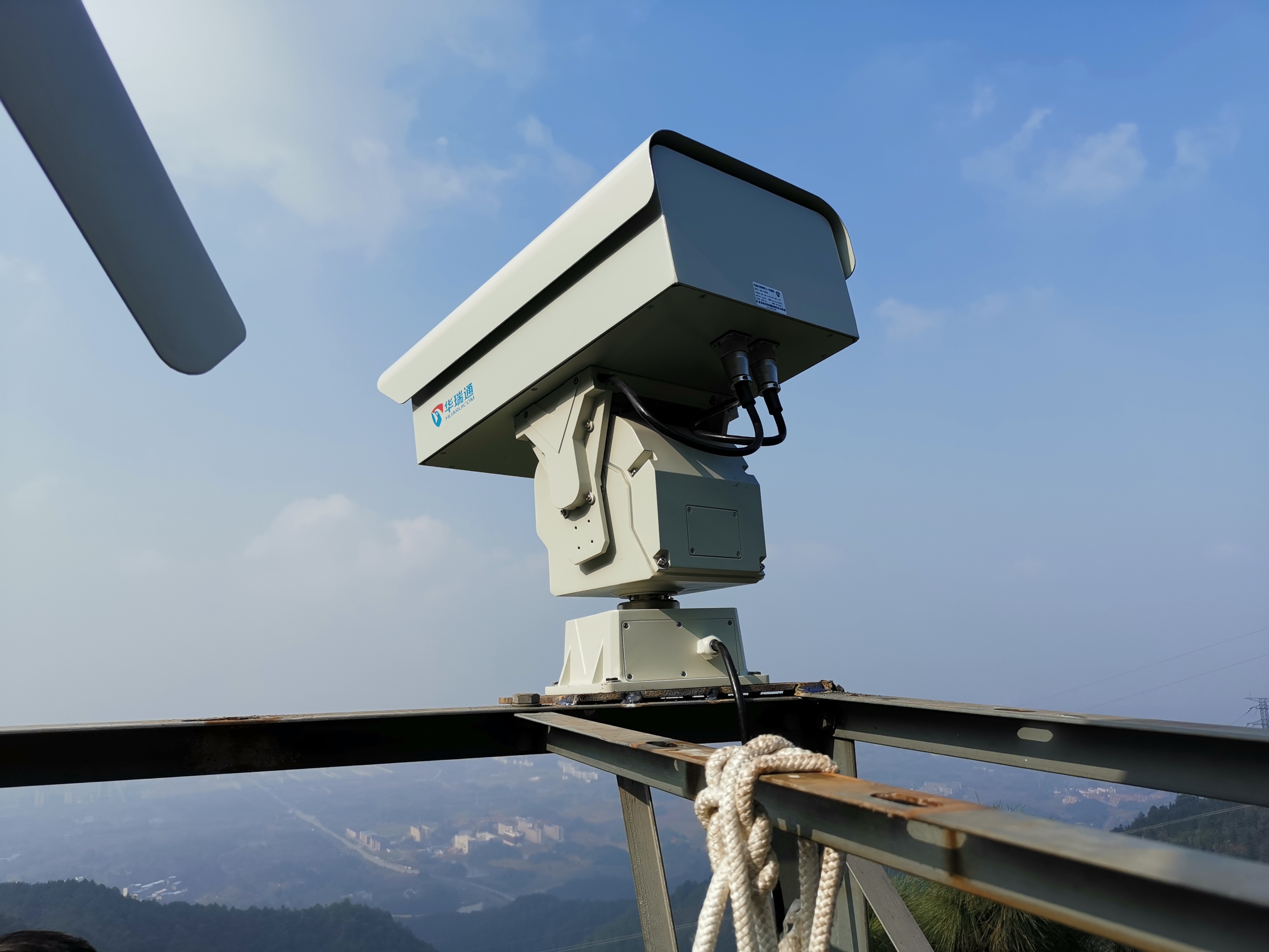 實例方案一重慶大足某森林防火預警系統