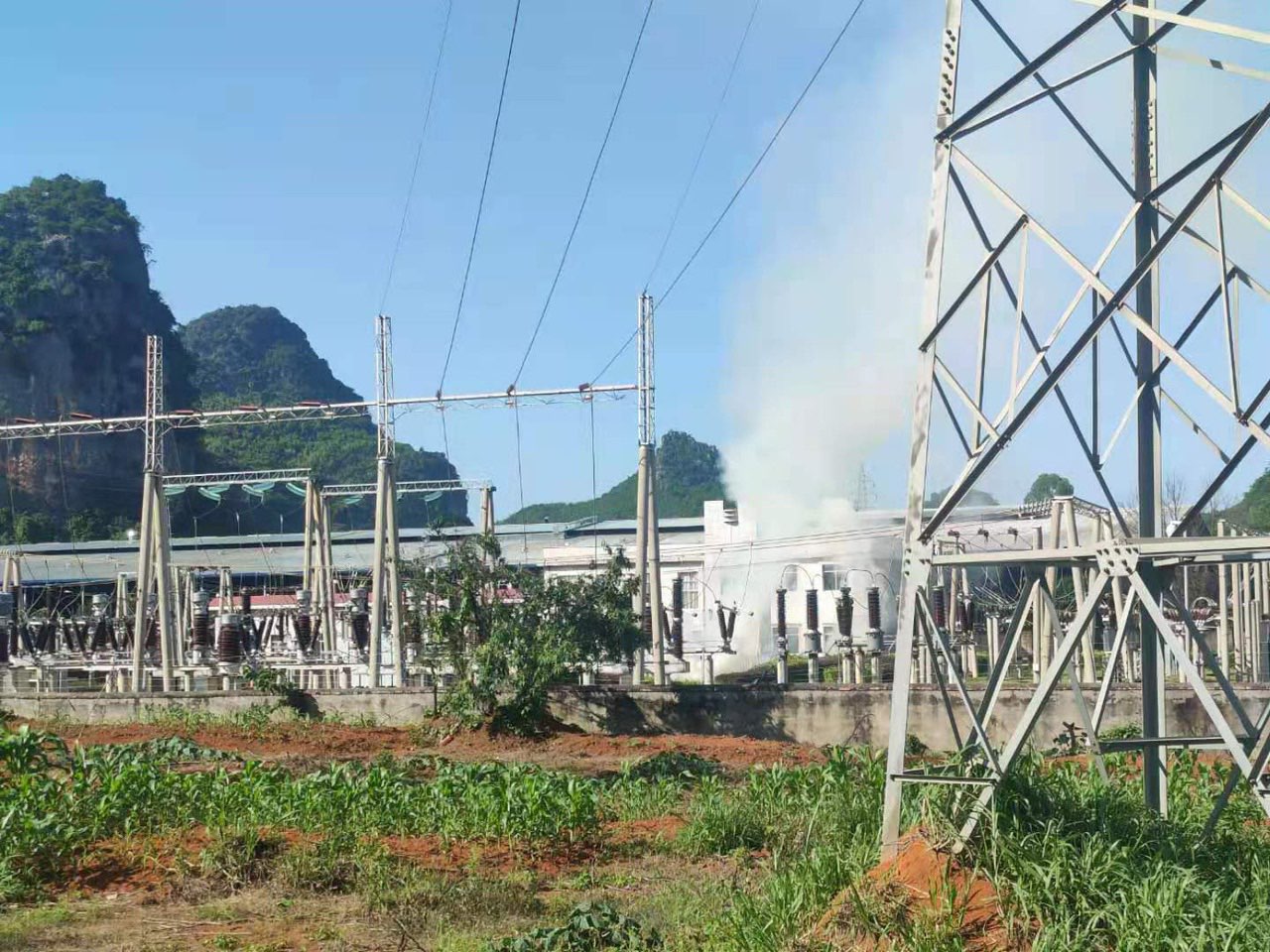 變電站周界火災預警監控