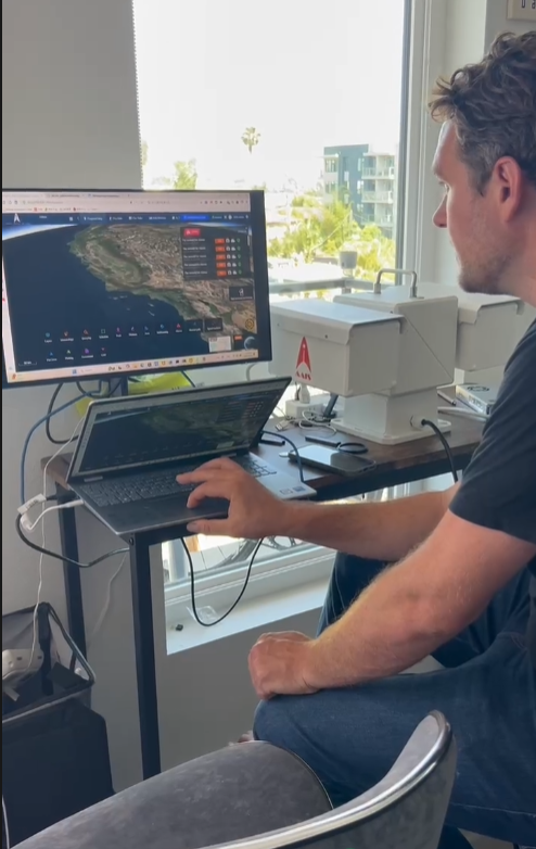 三公里夜視監控系統