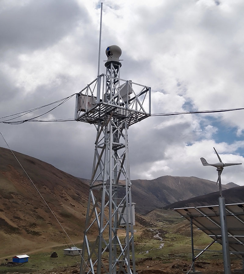 3公里雙光譜激光夜視球型轉臺監控系統