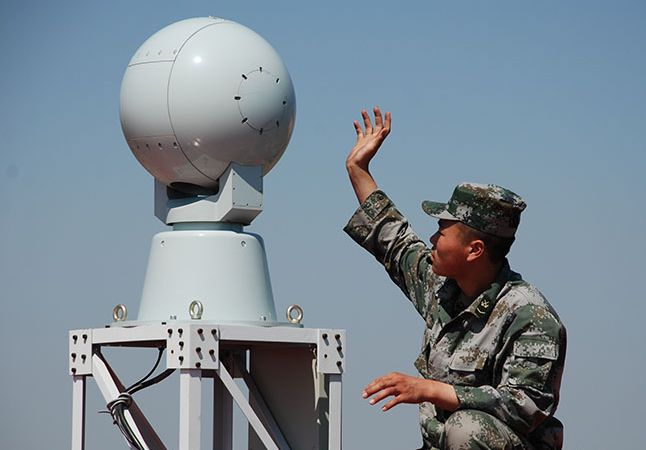 邊海防光電跟蹤監控攝像機