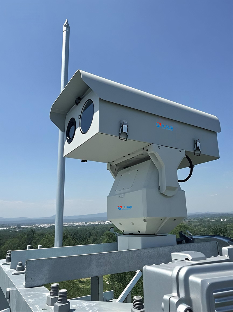 雙光譜火災識別監控攝像機：10公里超距預警+空間定位感知，賦能森林/工業防火智能監測